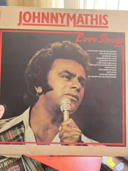 Johnny Mathis : Love Songs (LP, Comp)