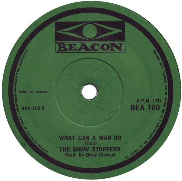 The Show Stoppers : Ain't Nothing But A House Party (7", RE, Sol)