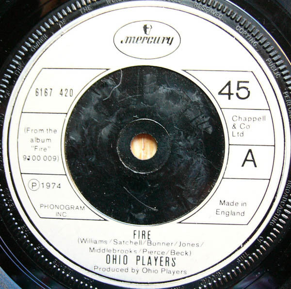 Ohio Players : Fire (7", Single)
