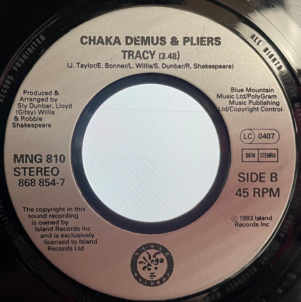 Chaka Demus & Pliers : She Don't Let Nobody (7", Single, Jukebox, Lar)