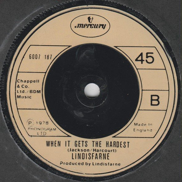 Lindisfarne : Juke Box Gypsy (7", Single)