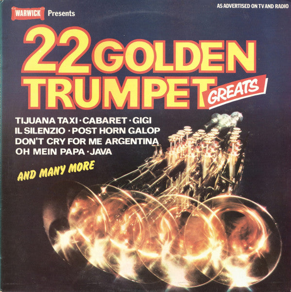 Various : 22 Golden Trumpet Greats (LP)