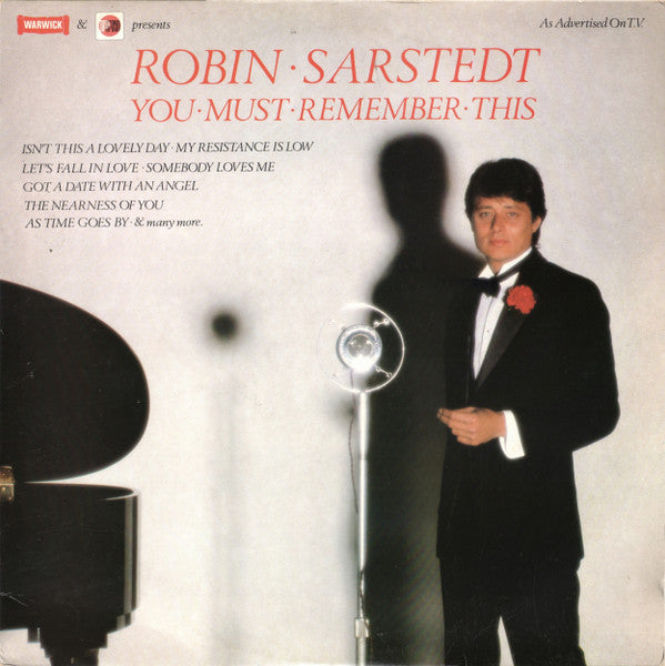 Robin Sarstedt : You Must Remember This (LP)