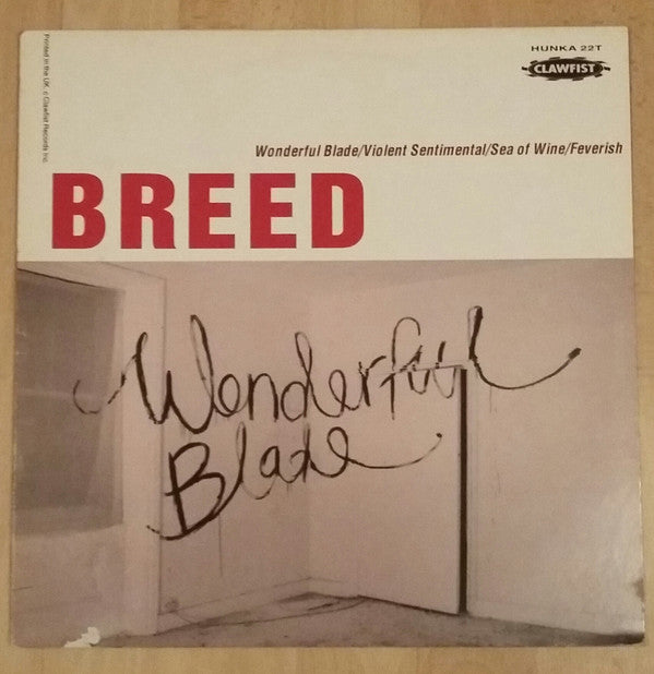 Breed (2) : Wonderful Blade (12", Single)