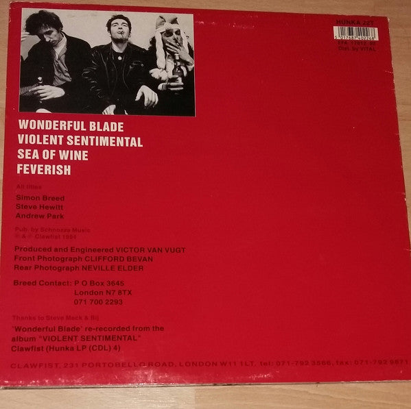 Breed (2) : Wonderful Blade (12", Single)