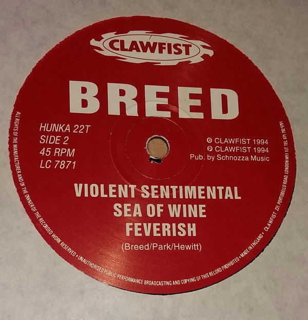 Breed (2) : Wonderful Blade (12", Single)