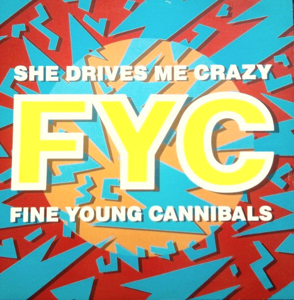 Fine Young Cannibals : She Drives Me Crazy (12", Single)