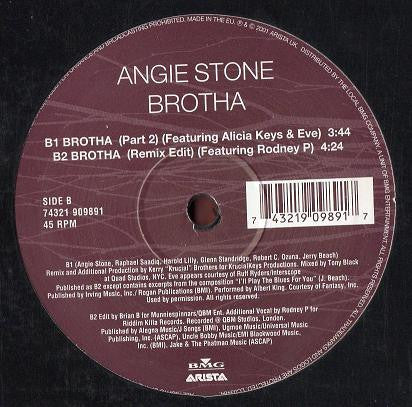 Angie Stone : Brotha (12")