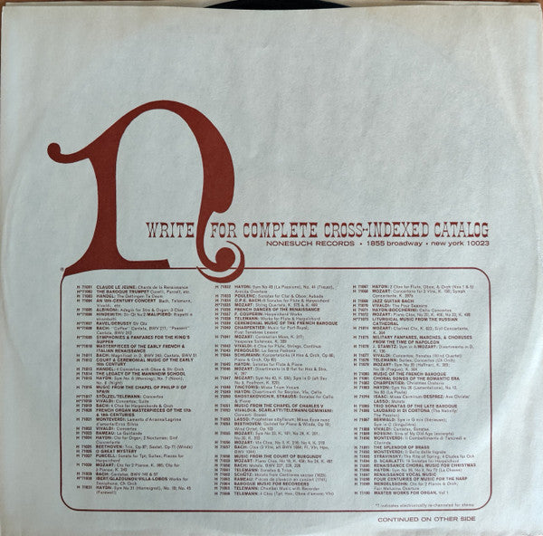 Richard Ellsasser : Organ Symphony No. 5 In F Minor Op. 42, No. 1 - Charles-Marie Widor (LP)