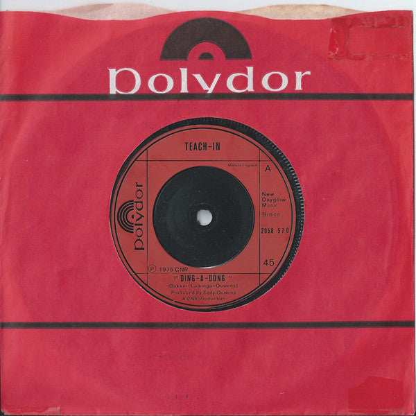 Teach-In : Ding-A-Dong (7", Inj)