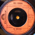 Neil Sedaka : The Immigrant (7", Single)