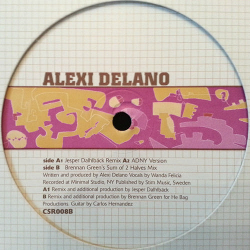 Alexi Delano : Right Before You (12")
