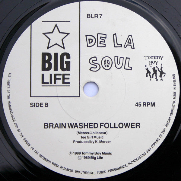 De La Soul : Me Myself And I (7", Single, Dam)