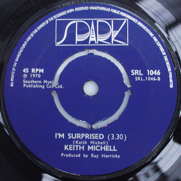 Keith Michell : I'll Give You The Earth (Tous Les Bateaux, Tous Les Oiseaux) (7", Single)