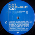 Alive Feat. D.D. Klein : Alive (12", Single)