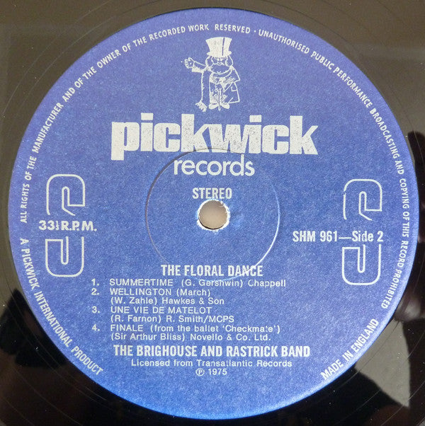 The Brighouse And Rastrick Brass Band : The Floral Dance (LP)