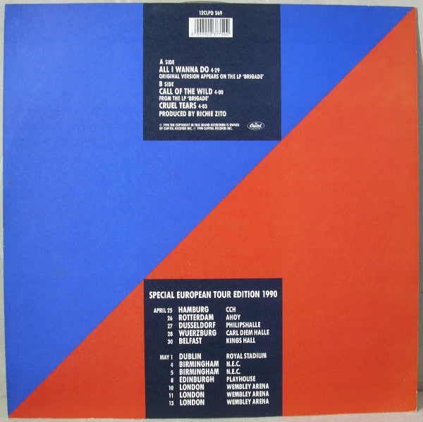 Heart : All I Wanna Do (12", Single, Pic, S/Edition)