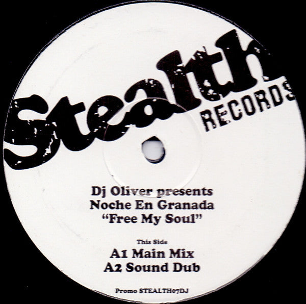 DJ Oliver Presents Noche En Granada : Free My Soul (12", Promo)