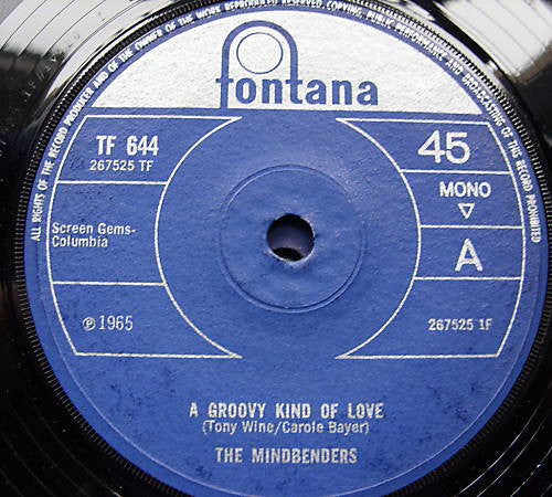 The Mindbenders : A Groovy Kind Of Love (7", Single, Mono, Sol)