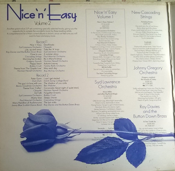 Various : Nice 'n' Easy Volume 2 (2xLP, Comp, Gat)