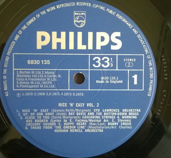 Various : Nice 'n' Easy Volume 2 (2xLP, Comp, Gat)