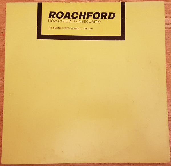 Roachford : How Could I (Insecurity) (12", Promo)