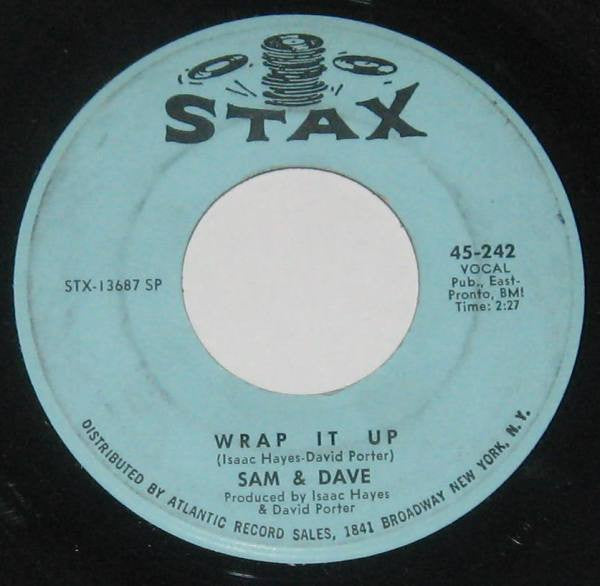 Sam & Dave : I Thank You / Wrap It Up (7", Single, SP)