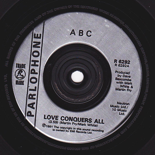 ABC : Love Conquers All (7", Single)
