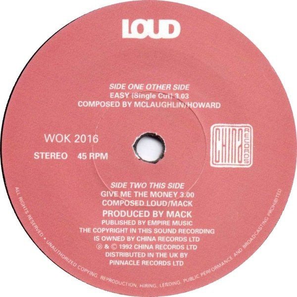 Loud (2) : Easy (7", Single)
