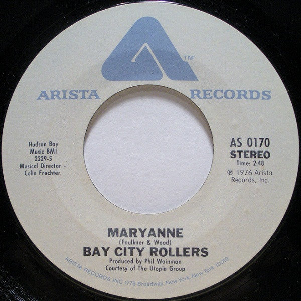 Bay City Rollers : Money Honey (7", Single, Pit)