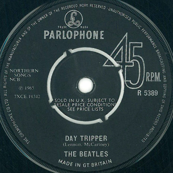The Beatles : We Can Work It Out / Day Tripper (7", Single, RE, RP)