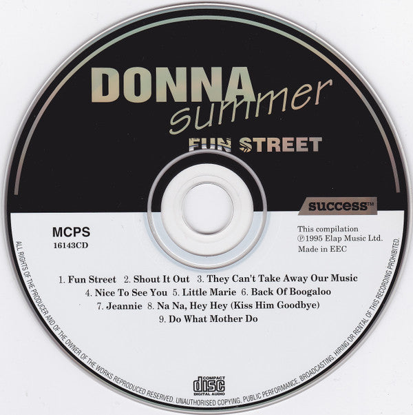 Donna Summer : Fun Street (CD)