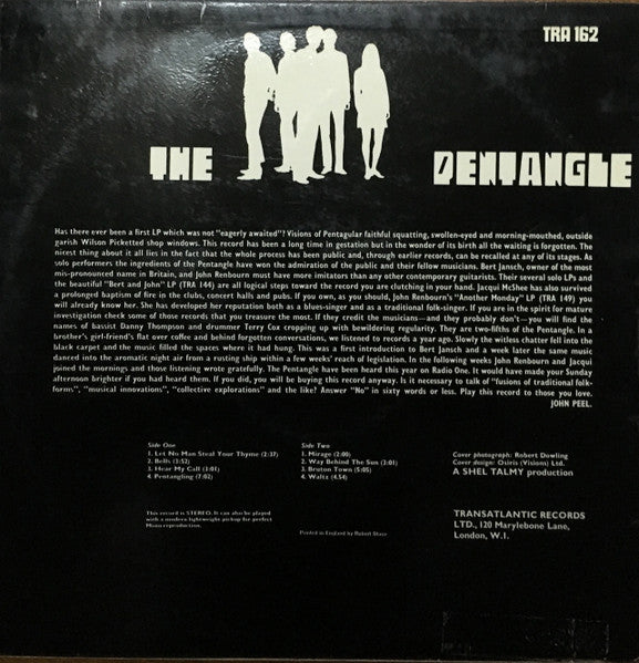 The Pentangle* : The Pentangle (LP, Album)