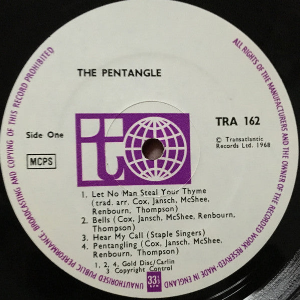 The Pentangle* : The Pentangle (LP, Album)