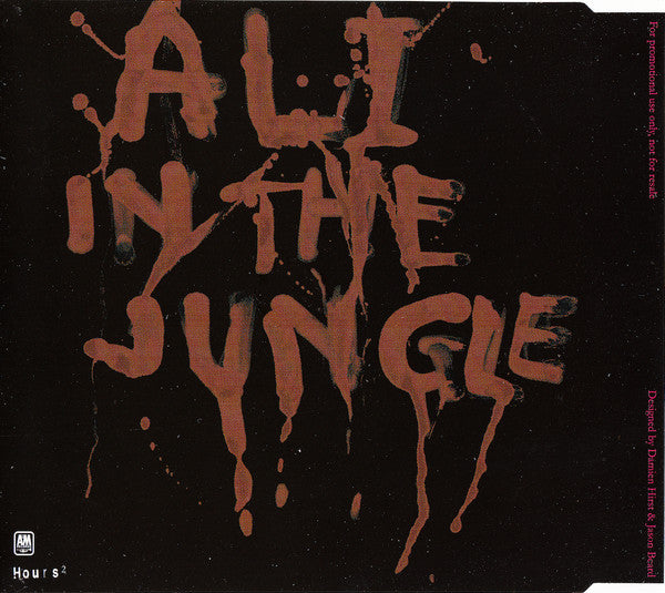 The Hours : Ali In The Jungle (CD, Single, Promo)