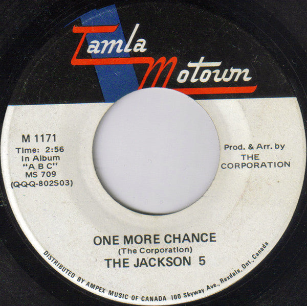 The Jackson 5 : I'll Be There (7")