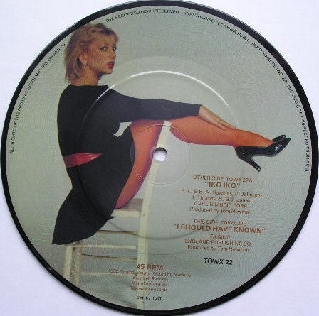 Natasha England : Iko-Iko (7", Single, Pic)