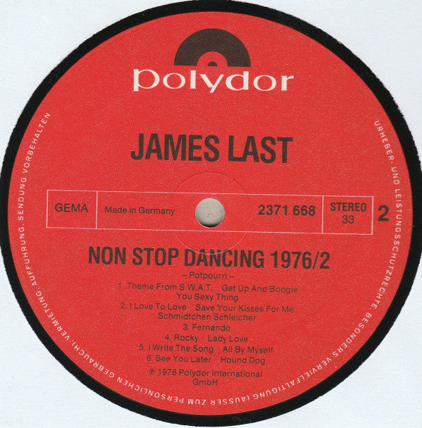 James Last : Non Stop Dancing 1976/2 (LP, Album, Mixed)