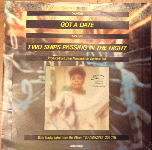 Dionne Warwick : Got A Date (7", Single)