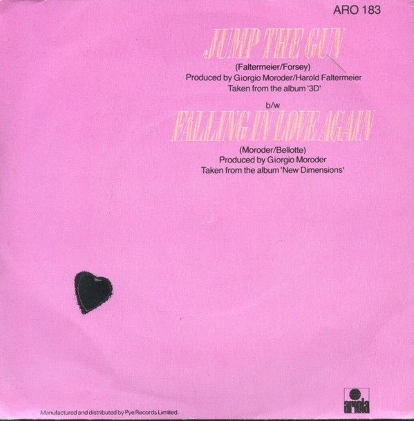 The Three Degrees : Jump The Gun (7", Single, Kno)
