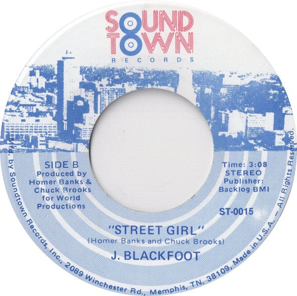 J. Blackfoot : Hiding Place (7")