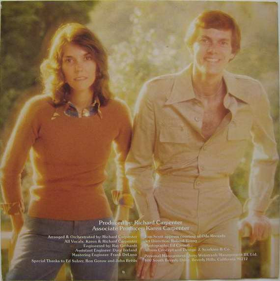 Carpenters : A Kind Of Hush (LP, Album, Rob)