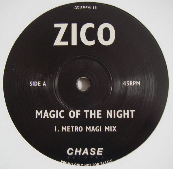 Zico (2) : Magic Of The Night (12", Promo)