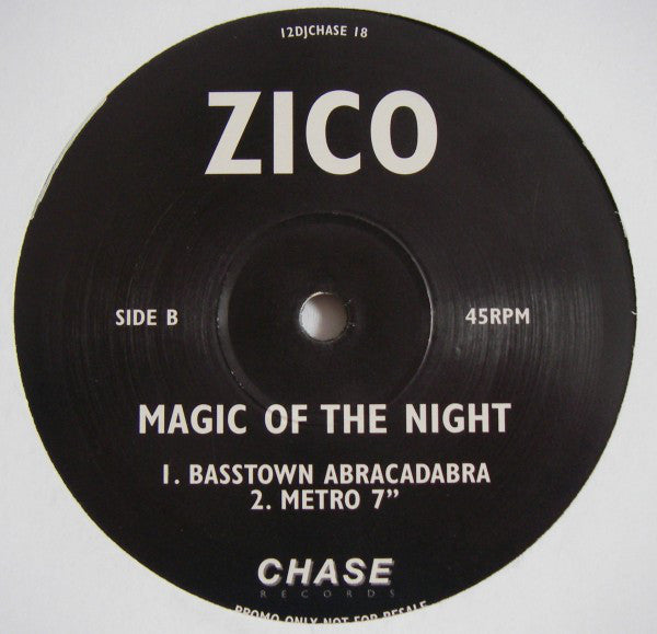 Zico (2) : Magic Of The Night (12", Promo)