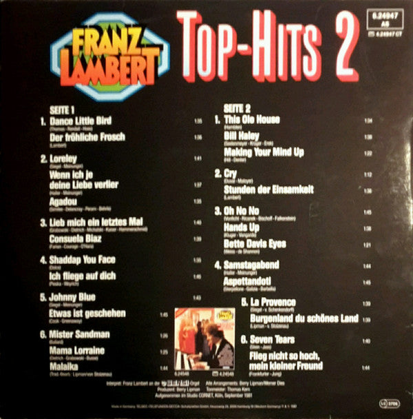 Franz Lambert : Top-Hits 2 (LP, Album)