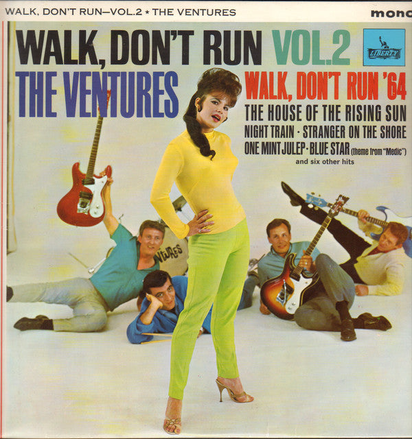 The Ventures : Walk, Don't Run Vol. 2 (LP, Mono)