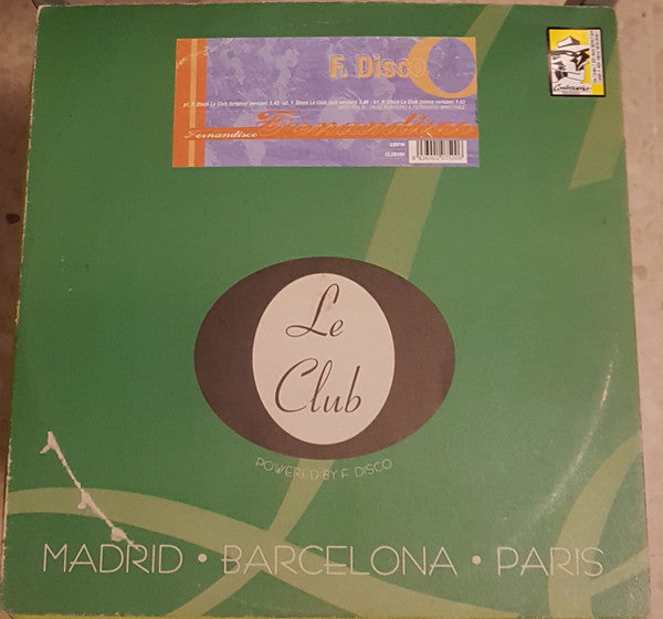 Fernandisco : F. Disco Le Club (12")