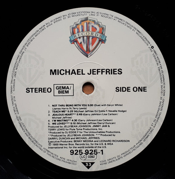 Michael Jeffries : Michael Jeffries (LP, Album)
