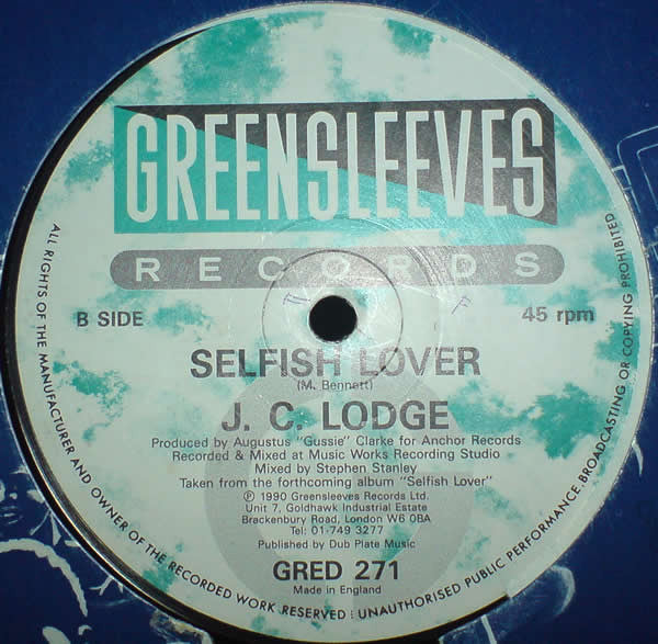 JC Lodge / Shabba Ranks : Hardcore Loving (12")
