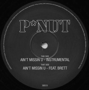 P*nut : Ain't Missing You (12", Single, Promo)